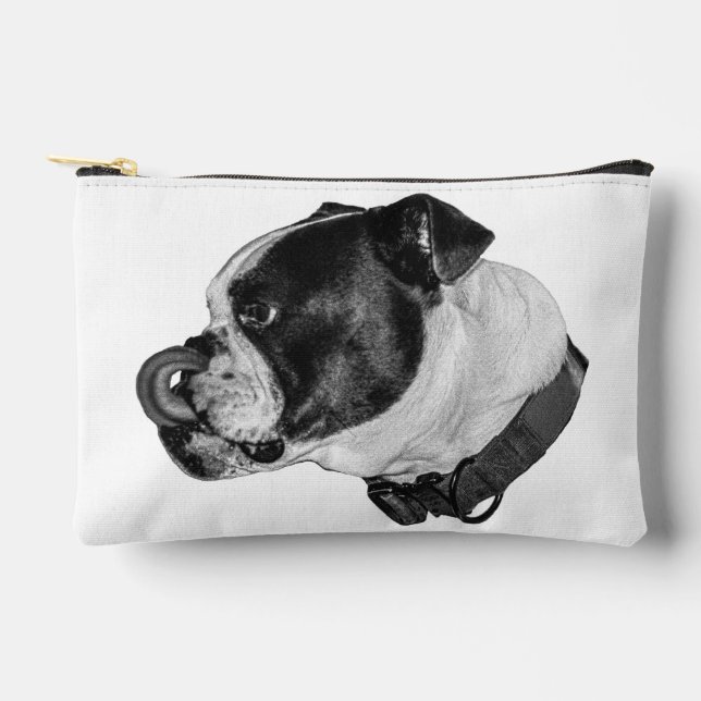 Bulldogge Ruhige Tasche (Vorderseite)