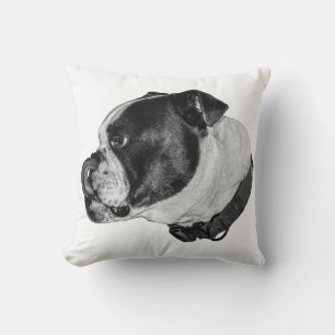Bulldogge ruhiger Akzent Kissen