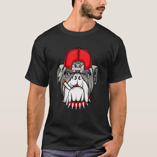 Bulldogge T-Shirt (Vorderseite)