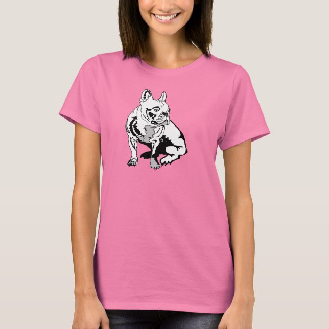 Bulldogge T-Shirt (Vorderseite)
