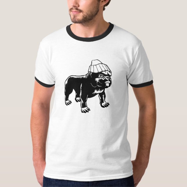 Bulldogge T-Shirt (Vorderseite)