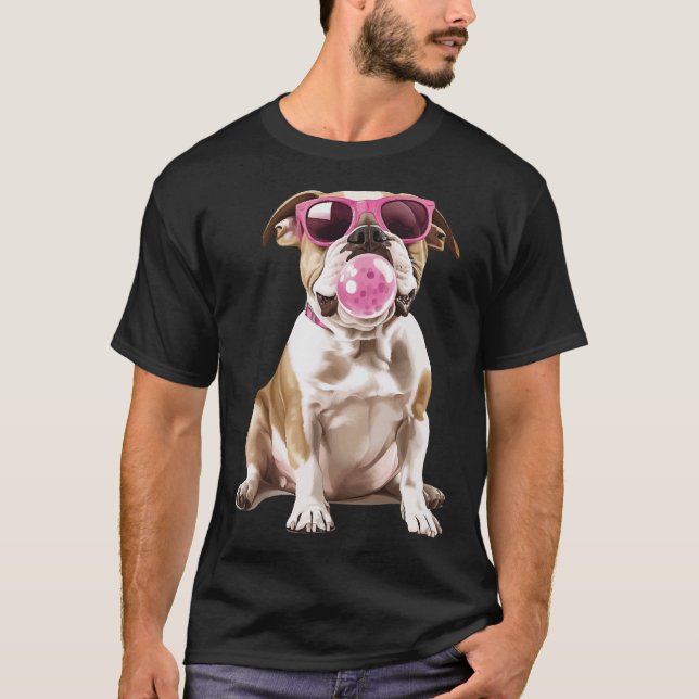Bulldogge   T-Shirt (Vorderseite)