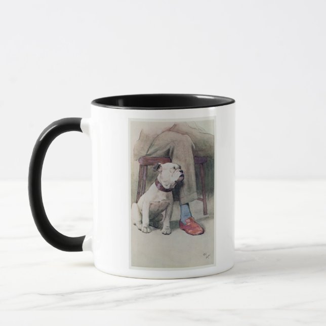 Bulldogge Tasse (Links)