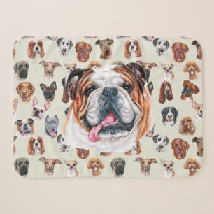 Bulldogge und Freunde Sherpadecke