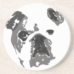 Bulldogge Untersetzer