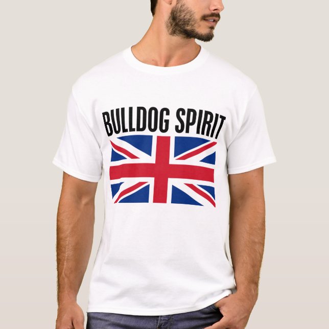 Bulldoggen-Geist T-Shirt (Vorderseite)