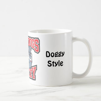 Bulldoggen-Hockey-Kaffee-Tasse Tasse