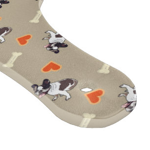 Bulldoggen, Hunde-Leckerei und Pfotenmuster Schneidebrett