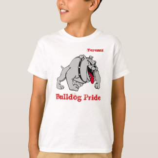 Bulldoggen-Maskottchen-Shirt T-Shirt