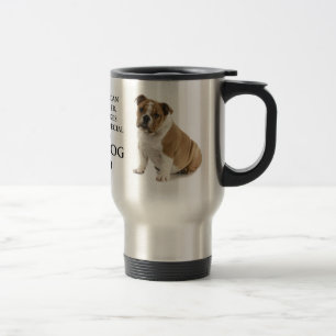 Bulldoggen-Vater-Reise-Tasse Reisebecher