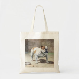 Bulldoggen-Vintage Taschen-Tasche Tragetasche