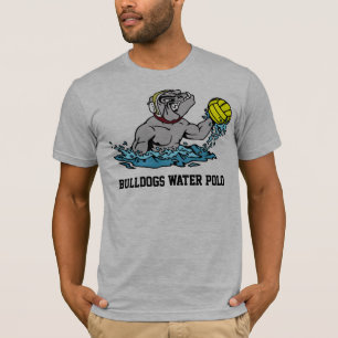 Bulldoggen-Wasser-Polo-T - Shirt