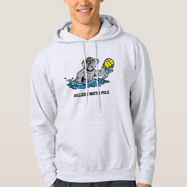 Bulldoggen-WasserballHoodie Hoodie (Vorderseite)