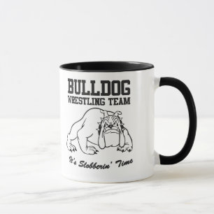 Bulldoggen-Wrestling-Team Tasse