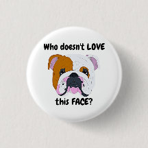Bulldoggengesicht