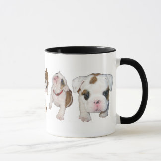 Bulldoggenwelpen-Tasse Tasse