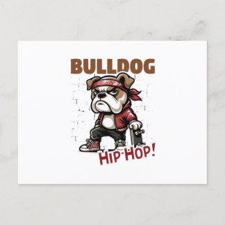 Bulldoghiphop Postkarte