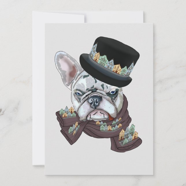 Bulldogin Einladung (Vorderseite)