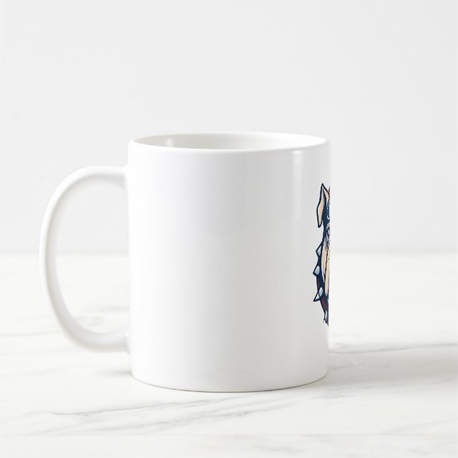 Bulldogin Kaffeetasse (Links)