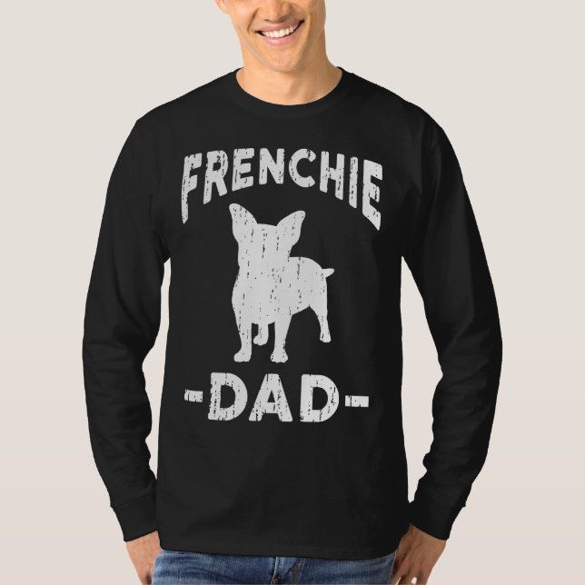 Bulldogischer französischer Hund Männer 39 T-Shirt (Vorderseite)