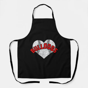 Bulldogs Baseball Softball High School Team Gesche Schürze