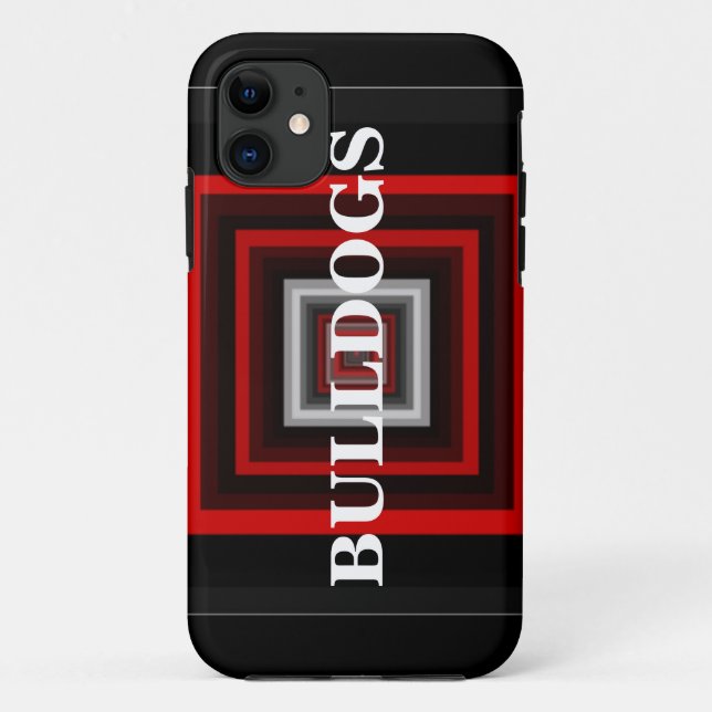 Bulldogs-Iphone-Fall Case-Mate iPhone Hülle (Rückseite)