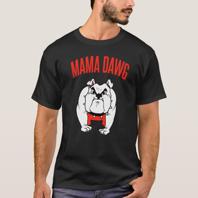 Bulldogs Mama Dawg Georgia Sport Game Day in Sanfo T-Shirt (Vorderseite)