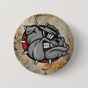 Bulldogs Mascot Button