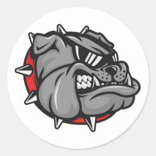 Bulldogs Mascot Stickers