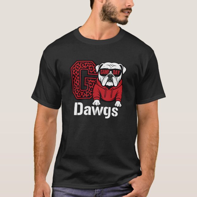 Bulldogs Pride Animal & Game Day T-Shirt (Vorderseite)