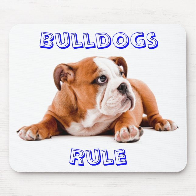 Bulldogs Rule Mousepad (Vorne)