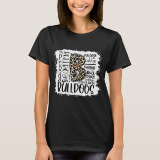Bulldogs School Sports Fan Team Spirit Mascot Gesc T-Shirt