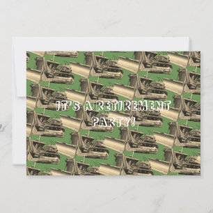 BULLDOZER-BETRIEBSMOTORENRÜSTUNG EINLADUNG