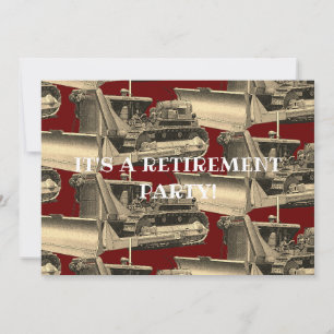 BULLDOZER-BETRIEBSZENTRENNUNG EINLADUNG