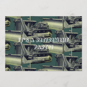 BULLDOZER-BETRIEBSZENTRENNUNG EINLADUNG