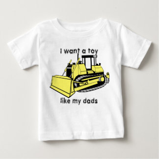 bulldozer_color, will ich ein Spielzeug, wie meine Baby T-shirt