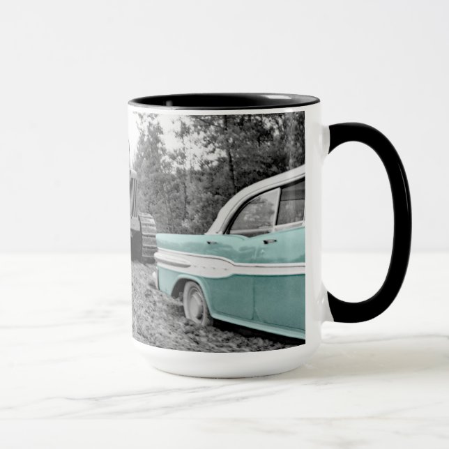 Bulldozer für Betriebsingenieure 1958 Pontiac Car Tasse (Rechts)