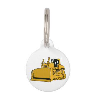Bulldozer Haustiermarke