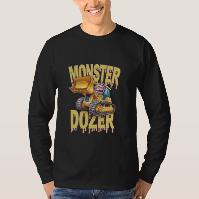 Bulldozer Operator Construction Worker Earth Mover T-Shirt (Vorderseite)