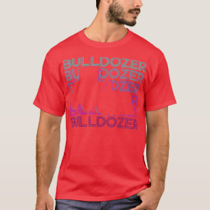 Bulldozer Retro-Geschenk T-Shirt