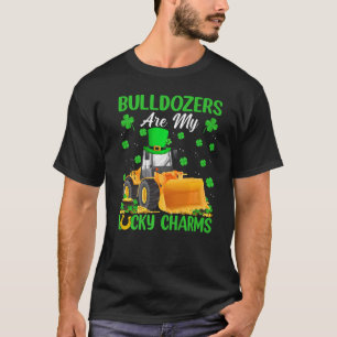 Bulldozer sind meine glücklichen Charme Bulldozer T-Shirt