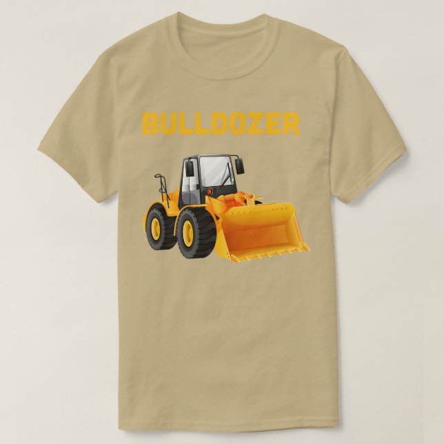 Bulldozer Truck T-Shirt (Design vorne)