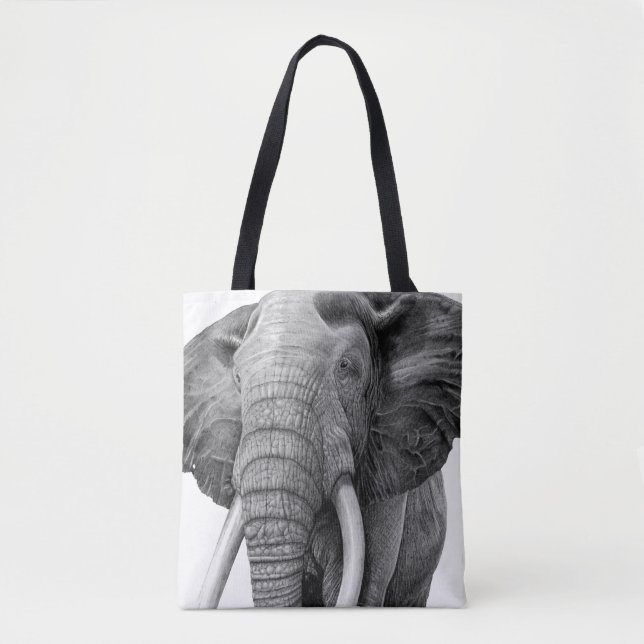 Bulle Elefant - Zeichnend im Stift (Vorderseite)