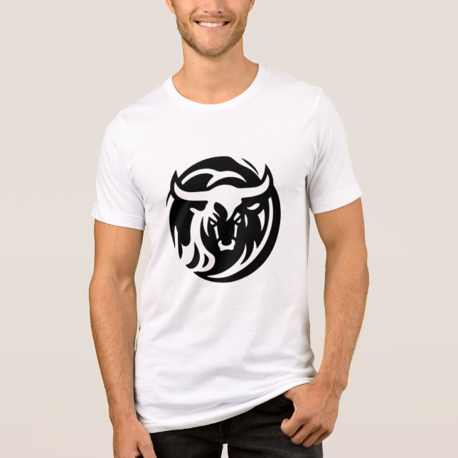 Bulle Force - Kraft innerhalb des Kreises Tri-Blend Shirt (Vorderseite)