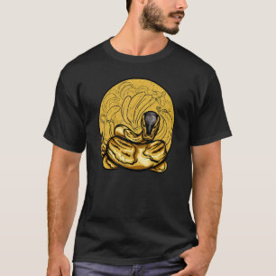 Bulle Python Korallenpython Nudel Reptil Schlange T-Shirt