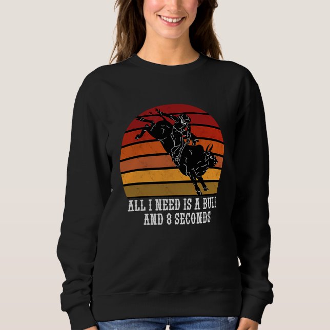 Bulle Reiter Bulle Rodeo  1 Sweatshirt (Vorderseite)