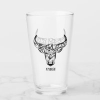 Bulle schwarz-weiß / Ox