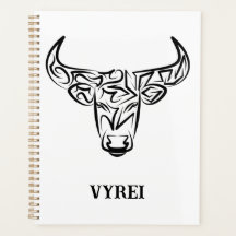 Bulle schwarz-weiß / Ox