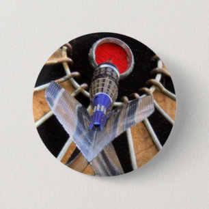 Bullen Auge! Rohrbrett Button