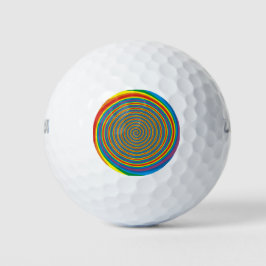 Bullen Augendesign> Personalisierte Golfbälle